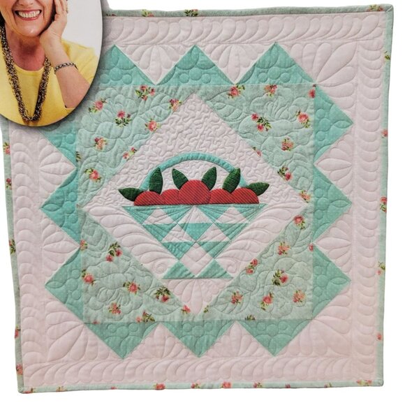 Quilt In A Day Basket Of Oranges Wallhanging No 1224 Easy - Picture 2 of 3